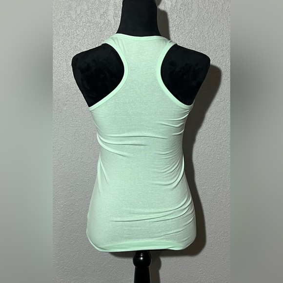 the Printed Palette Mint “shells yeah” Racerback Tank - Sz Women’s Medium - Picture 2 of 8
